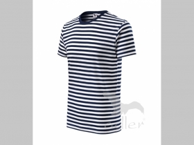 Pánske námornícke pruhované tričko MARINE modrobiele 100%bavlna  150 g/m2